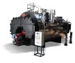 RS SERIES Oil/Gas Fired, 3 Pass, Shell Type, Steam Boilers