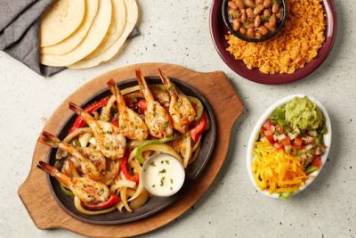 Order Mesquite Grilled Shrimp Fajita In DFW